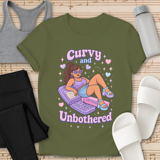 Curvy and Unbothered T-Shirt