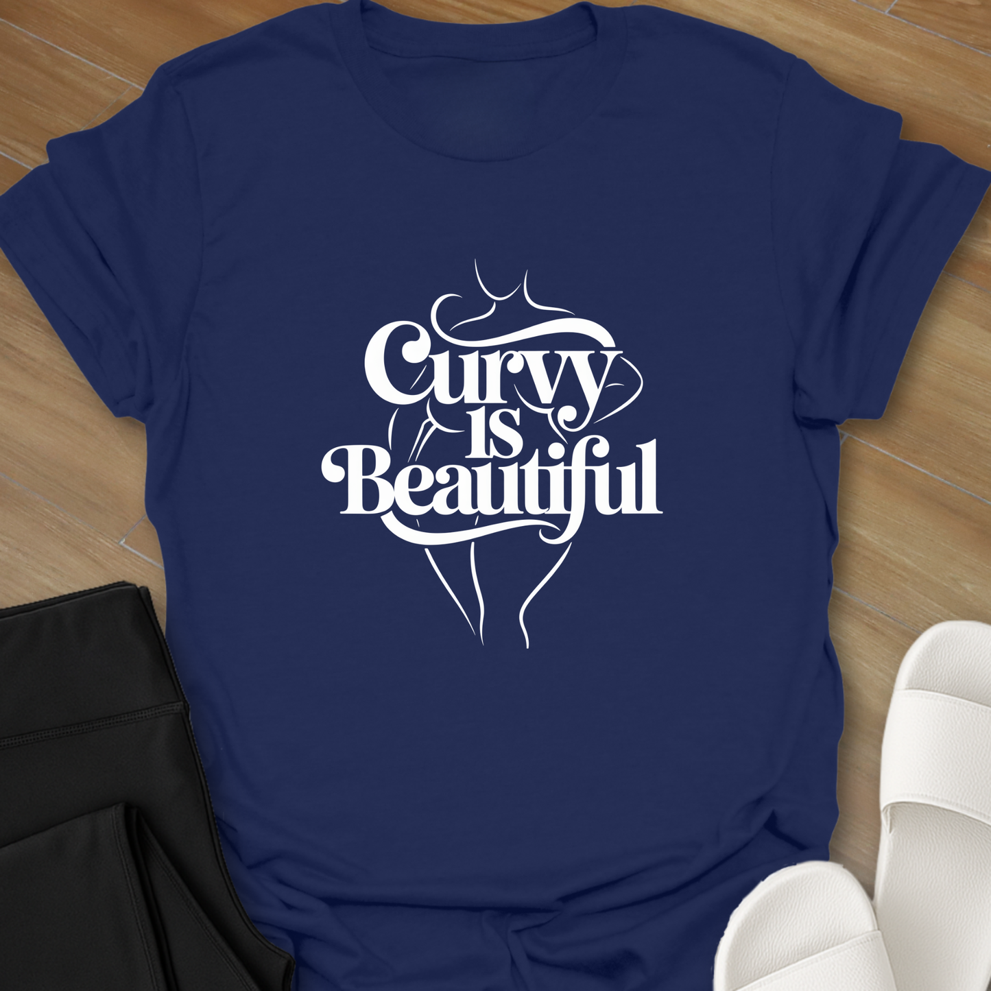 Curvy Is Beautiful T-Shirt