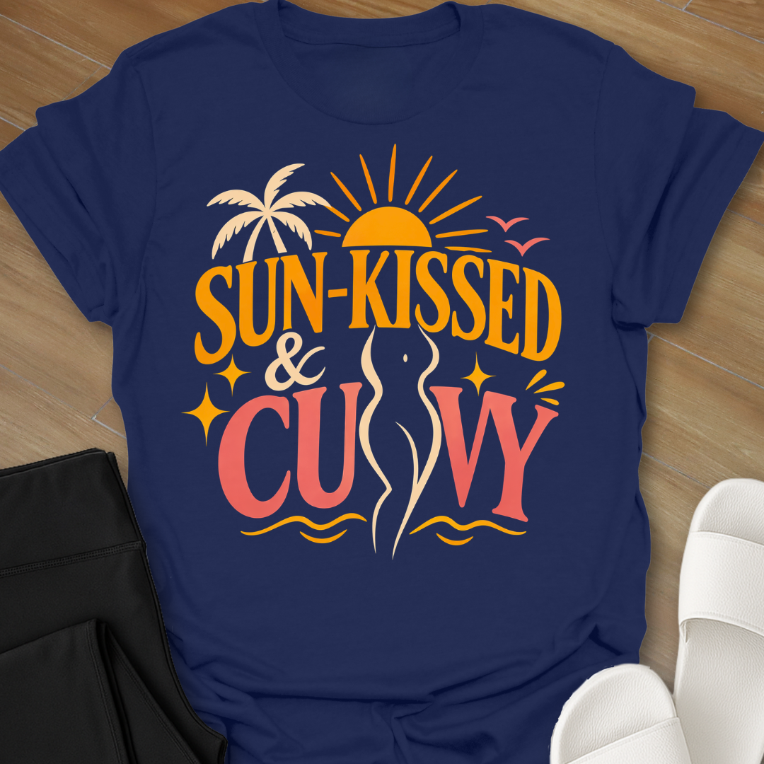 Sun Kissed & Curvy  T-Shirt