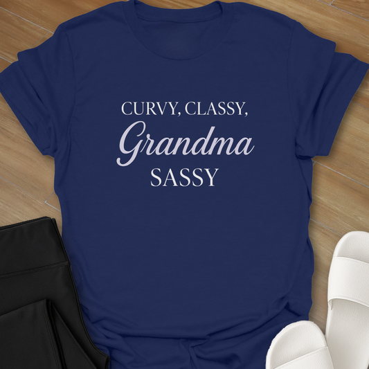 Curvy, Classy, Grandma Sassy T-Shirt
