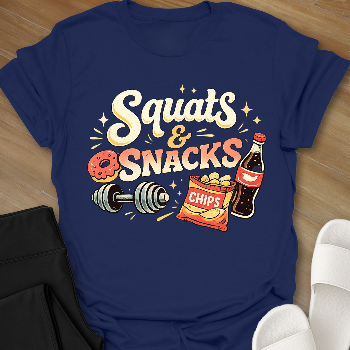 Squats & Snacks T-Shirt