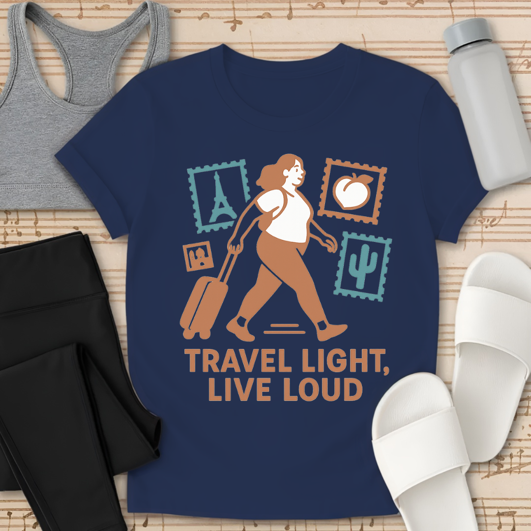 Travel Light Live Loud T-Shirt