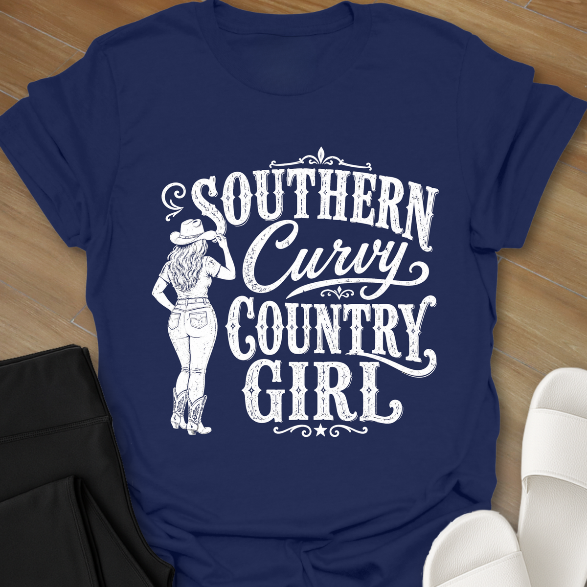 Southern Curvy Country Girl 2 T-Shirt
