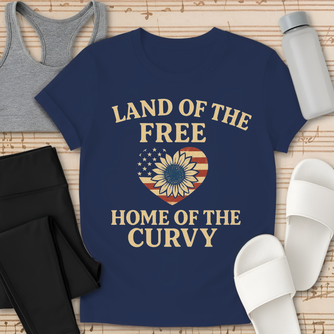 Home Of The Curvy T-Shirt