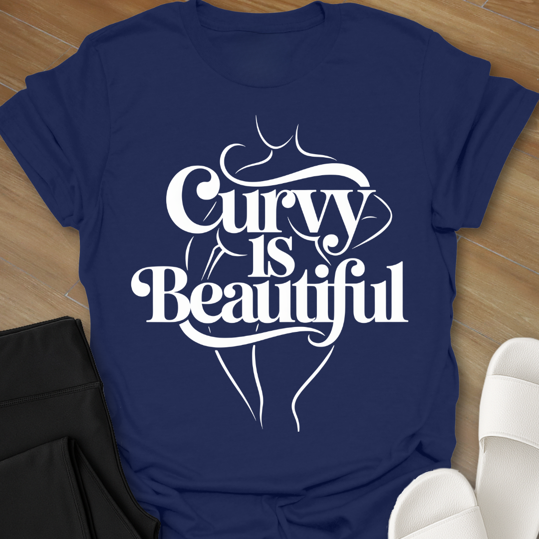 Curvy Is Beautiful T-Shirt