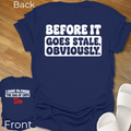 Finish The Bag Of Chips T-Shirt -Back