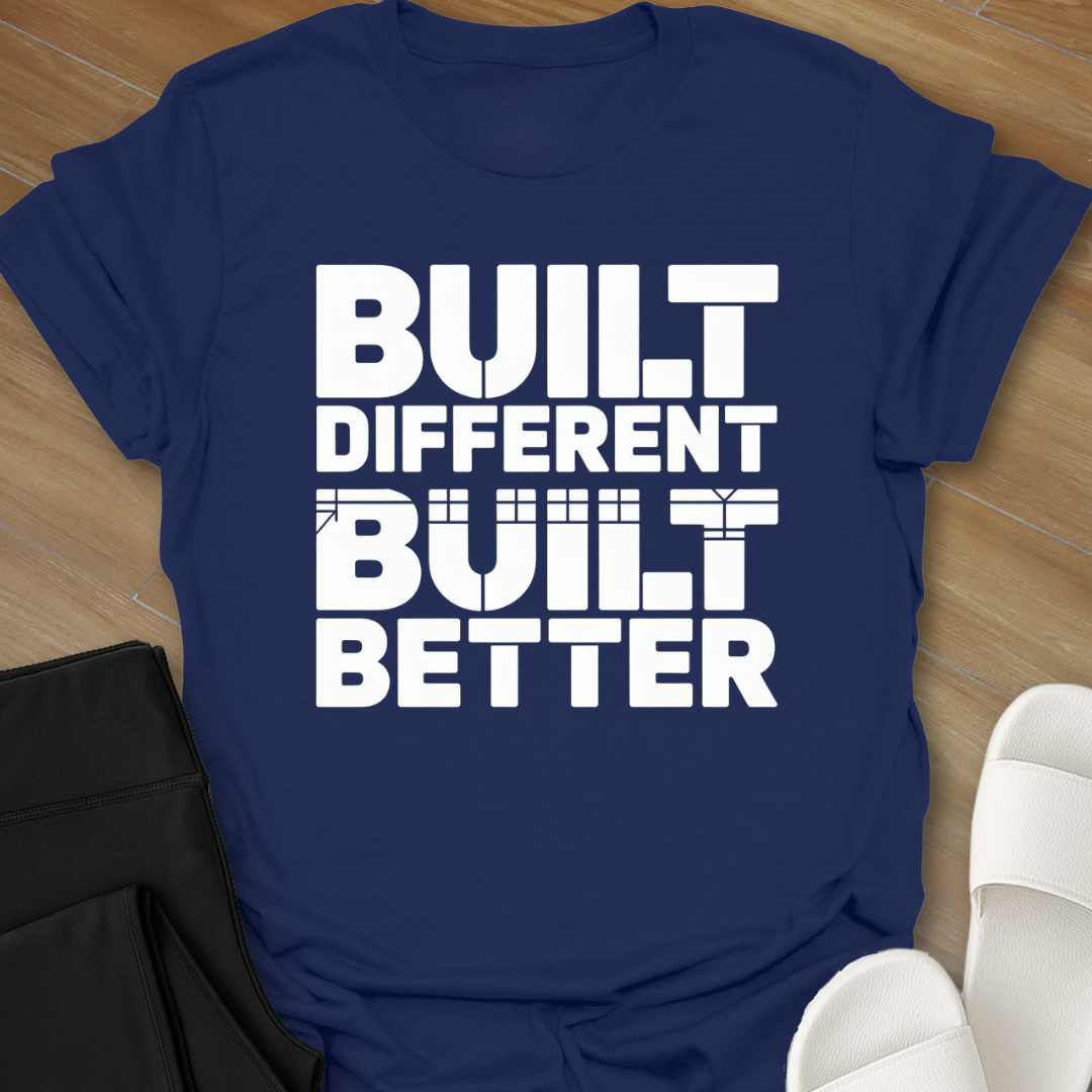 BUilt Different BUilt Better T-Shirt