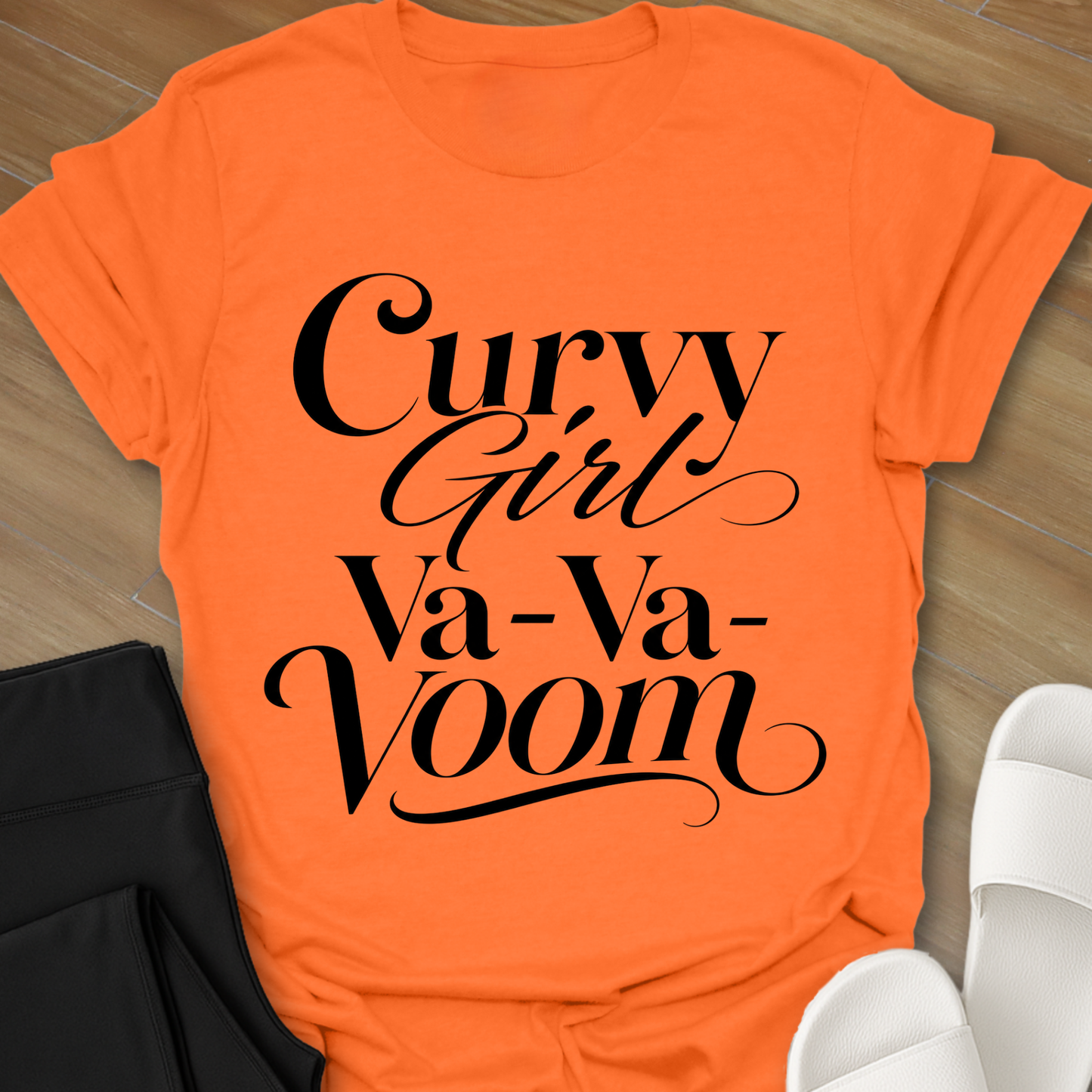 Curvy Girl Va-Va-Voom T-Shirt