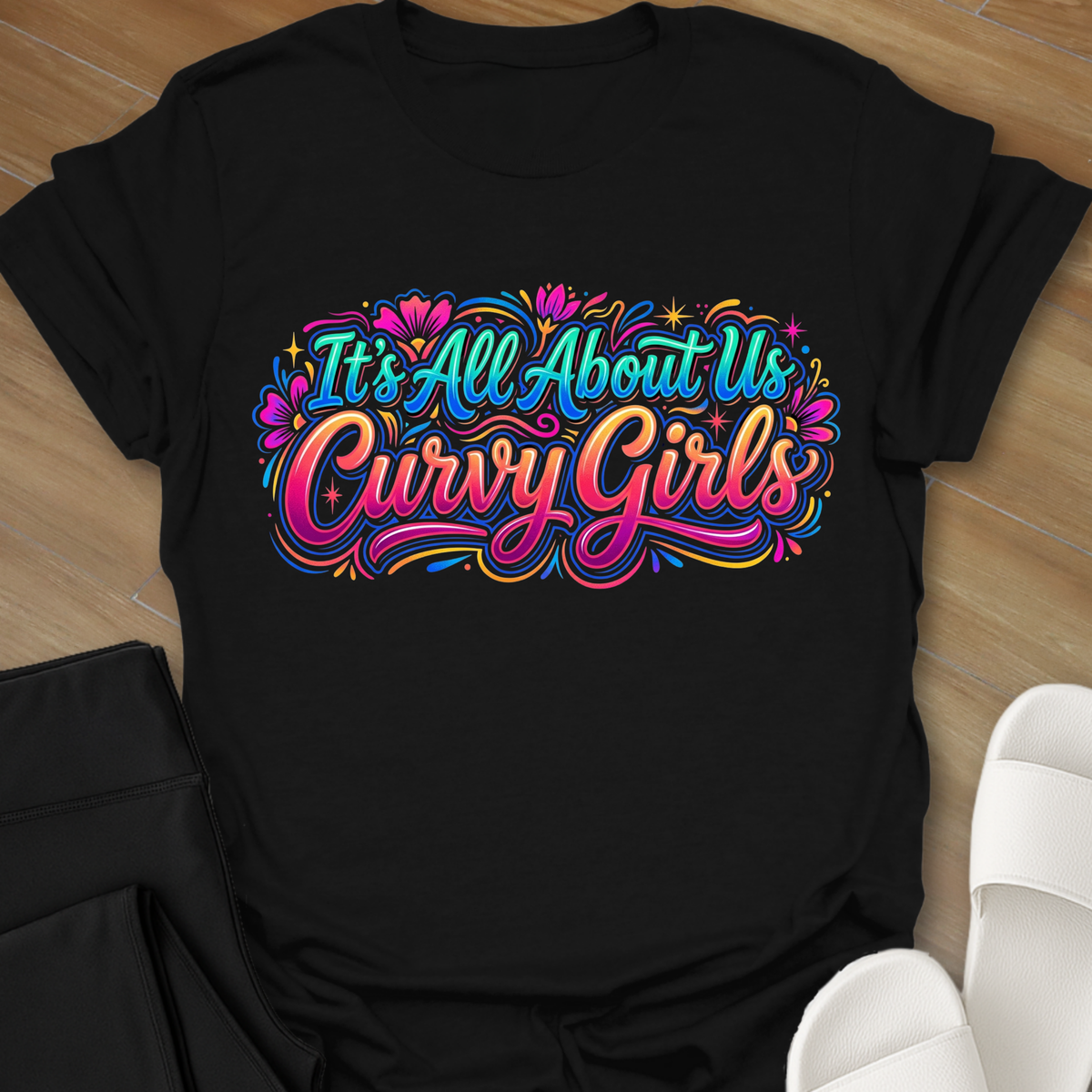 All About Us Curvy Girls T-Shirt