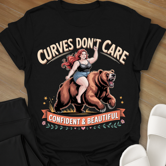 Curves Don't Care T-Shirt