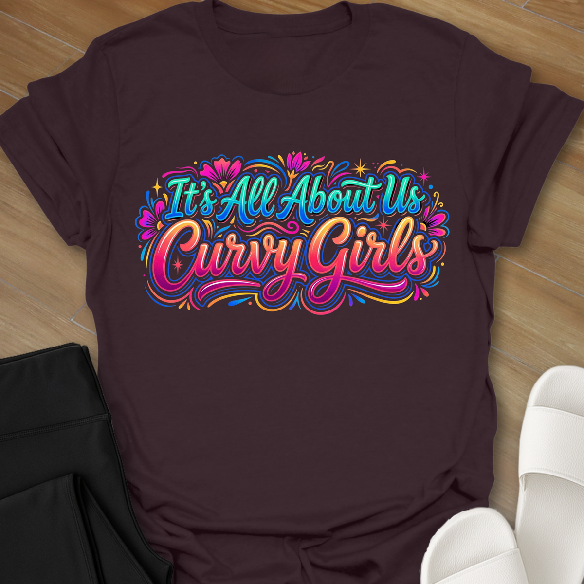 All About Us Curvy Girls T-Shirt