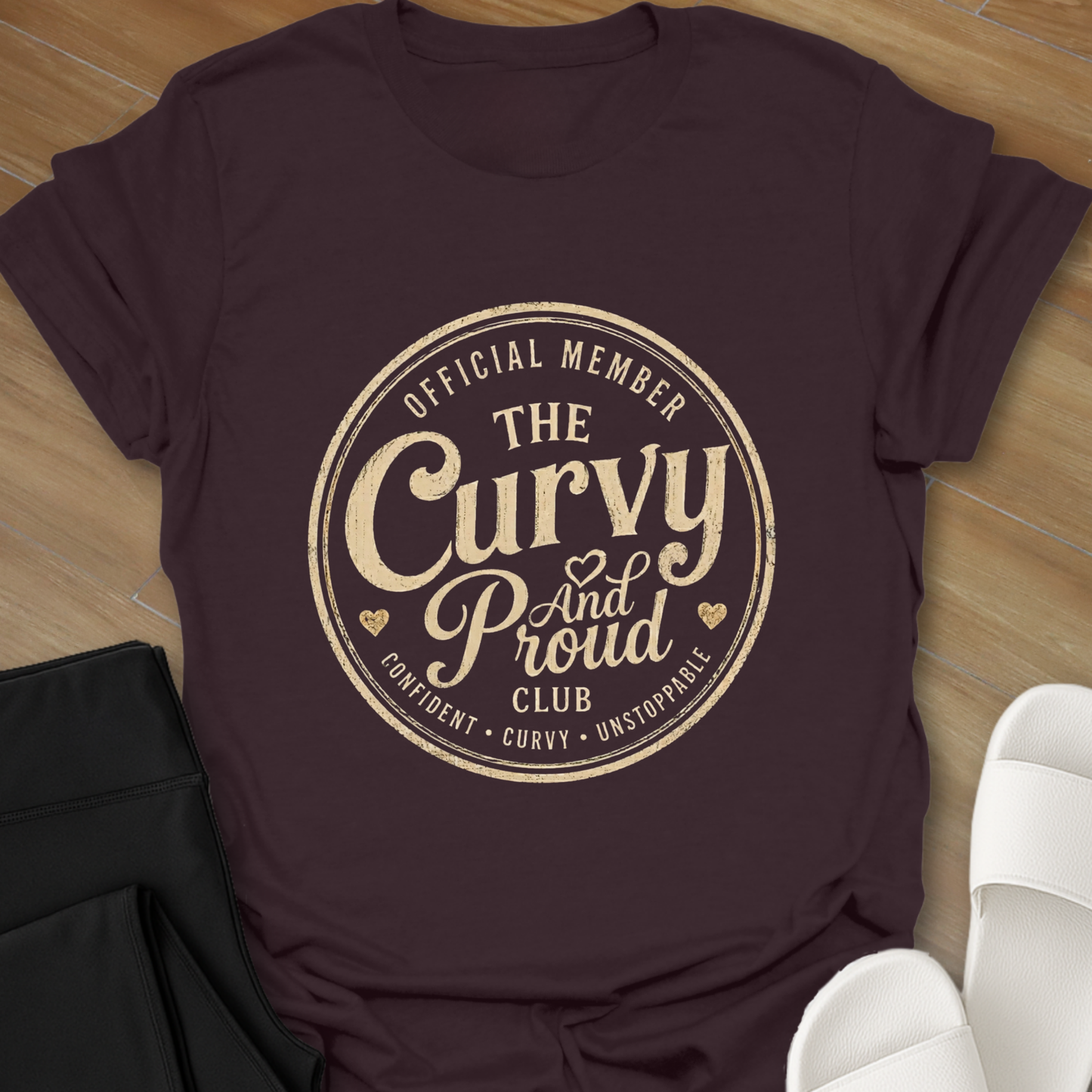 The Curvy and Proud Club T-Shirt