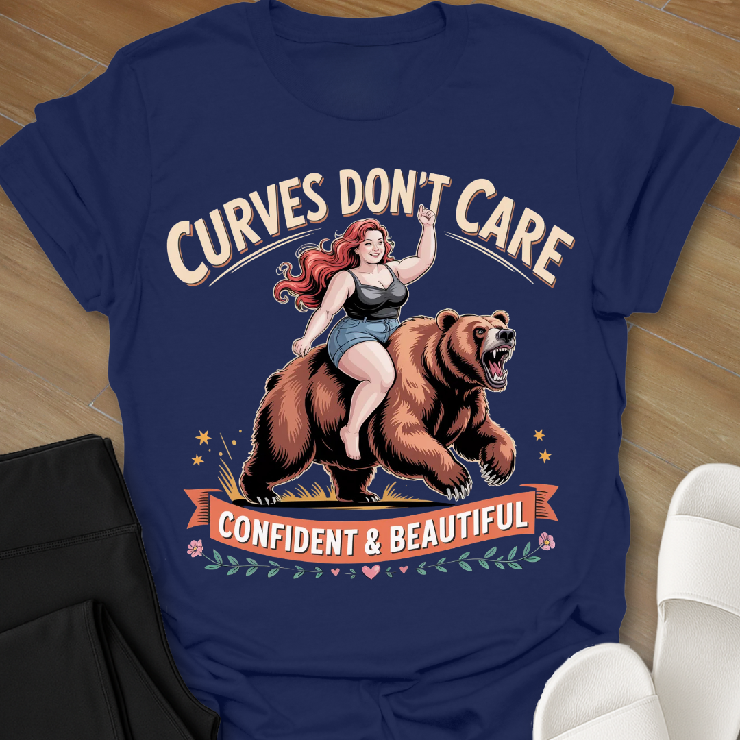 Curves Don't Care T-Shirt