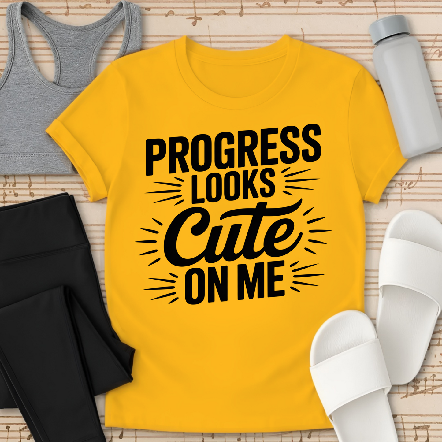 Progress Looks Cute on Me T-Shirt