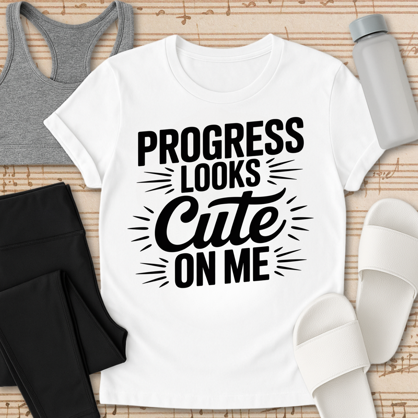 Progress Looks Cute on Me T-Shirt