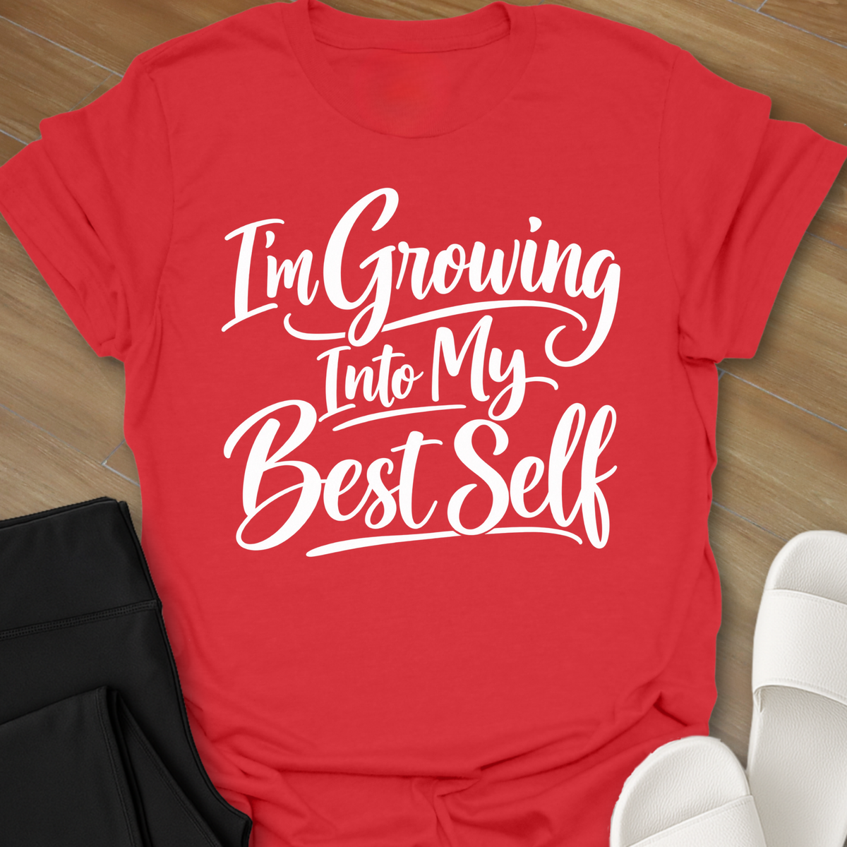 Growing Into Best Self T-Shirt