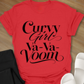 Curvy Girl Va-Va-Voom T-Shirt