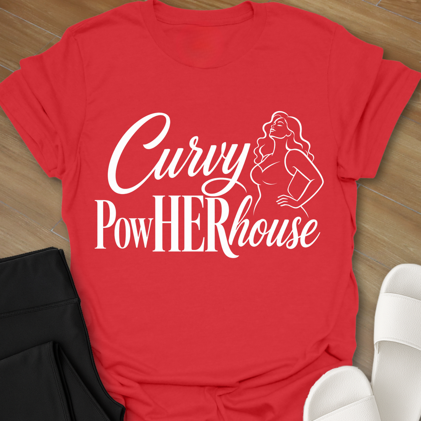 Curvy PowHERhouse T-Shirt