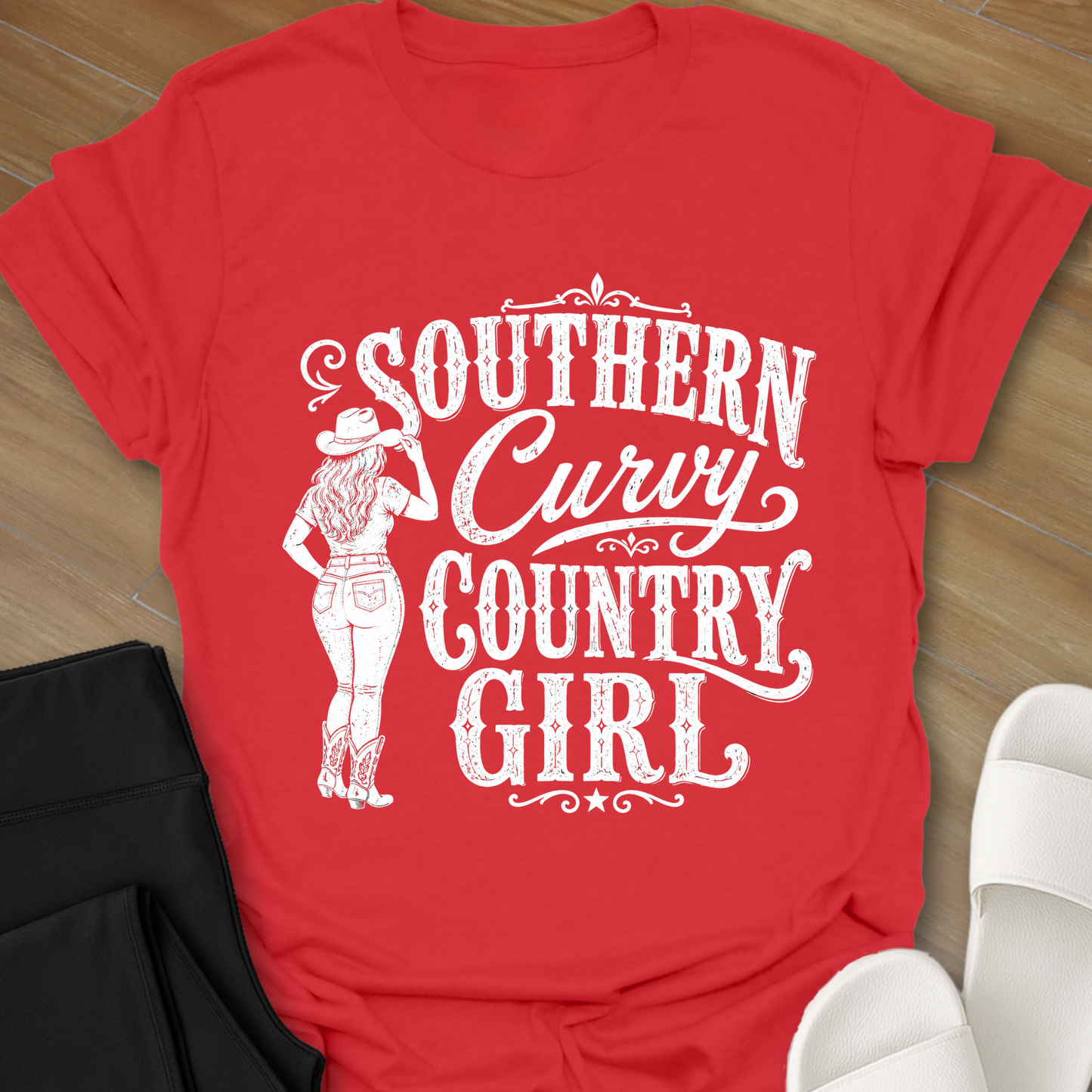Southern Curvy Country Girl 2 T-Shirt