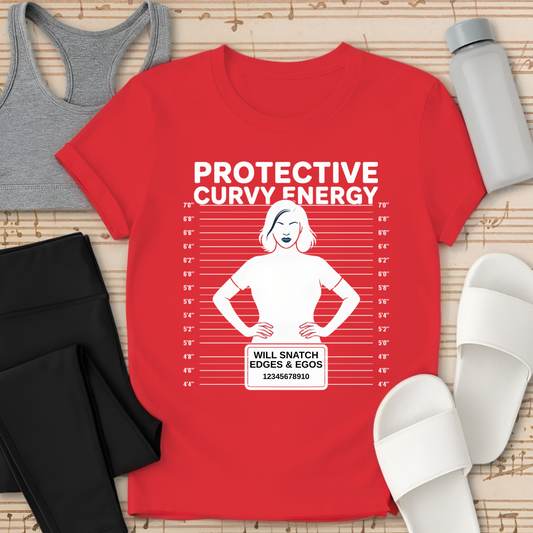 Protective Curvy Mugshot T-Shirt