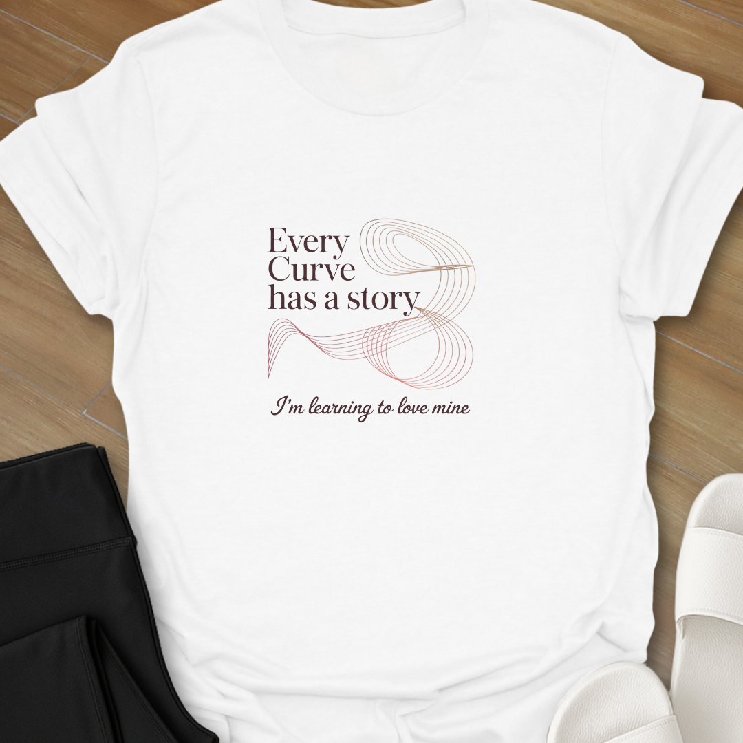 Every Curve Has a Story  T-Shirt