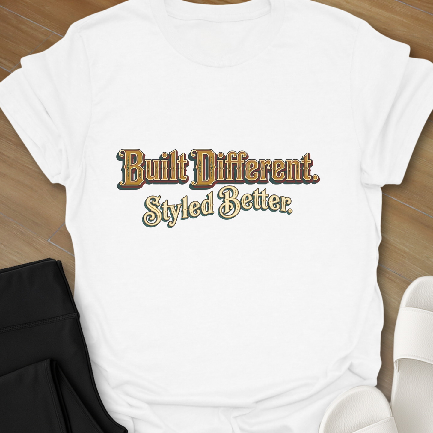 Built Different. Styled Better. T-Shirt