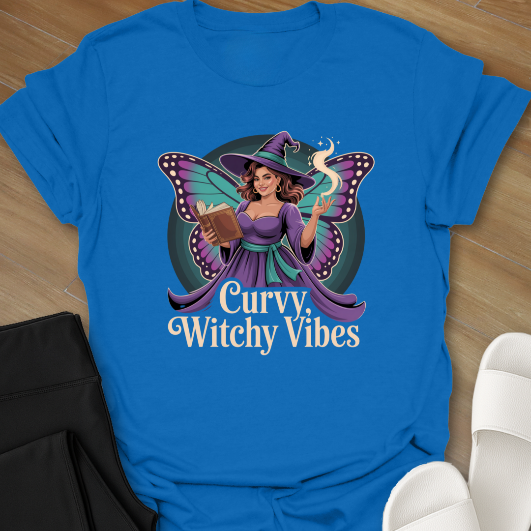 Curvy Witchy Vibes T-Shirt
