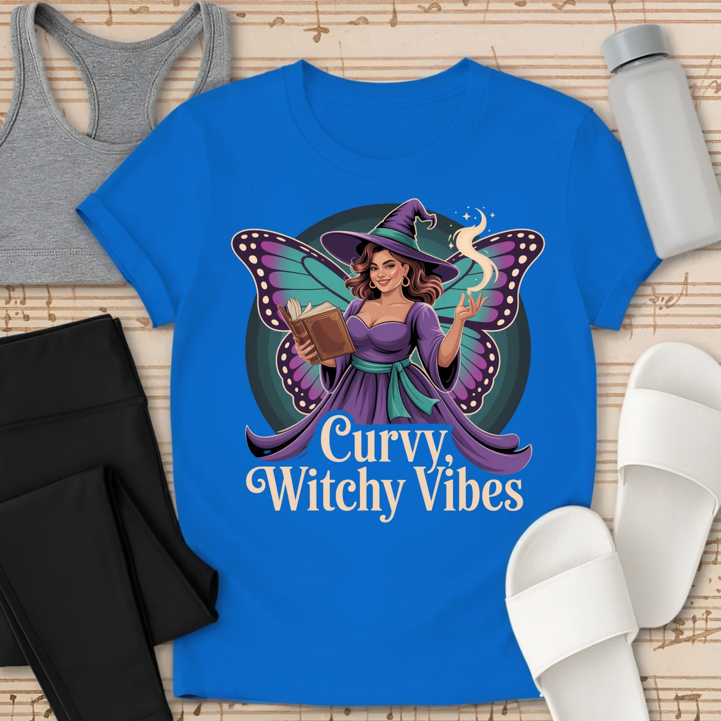 Curvy Witchy Vibes T-Shirt