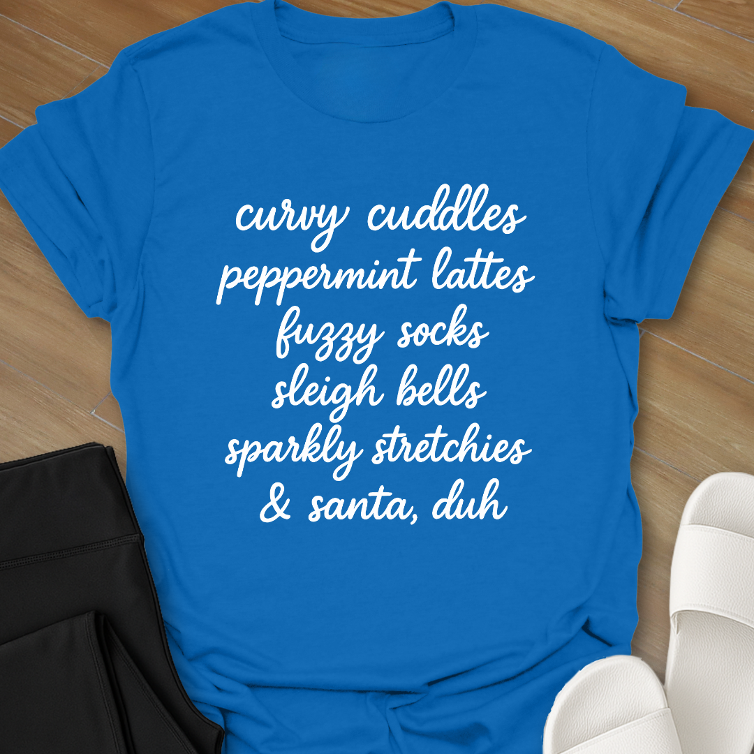 Curvy cuddles...& Santa, duh T-Shirt