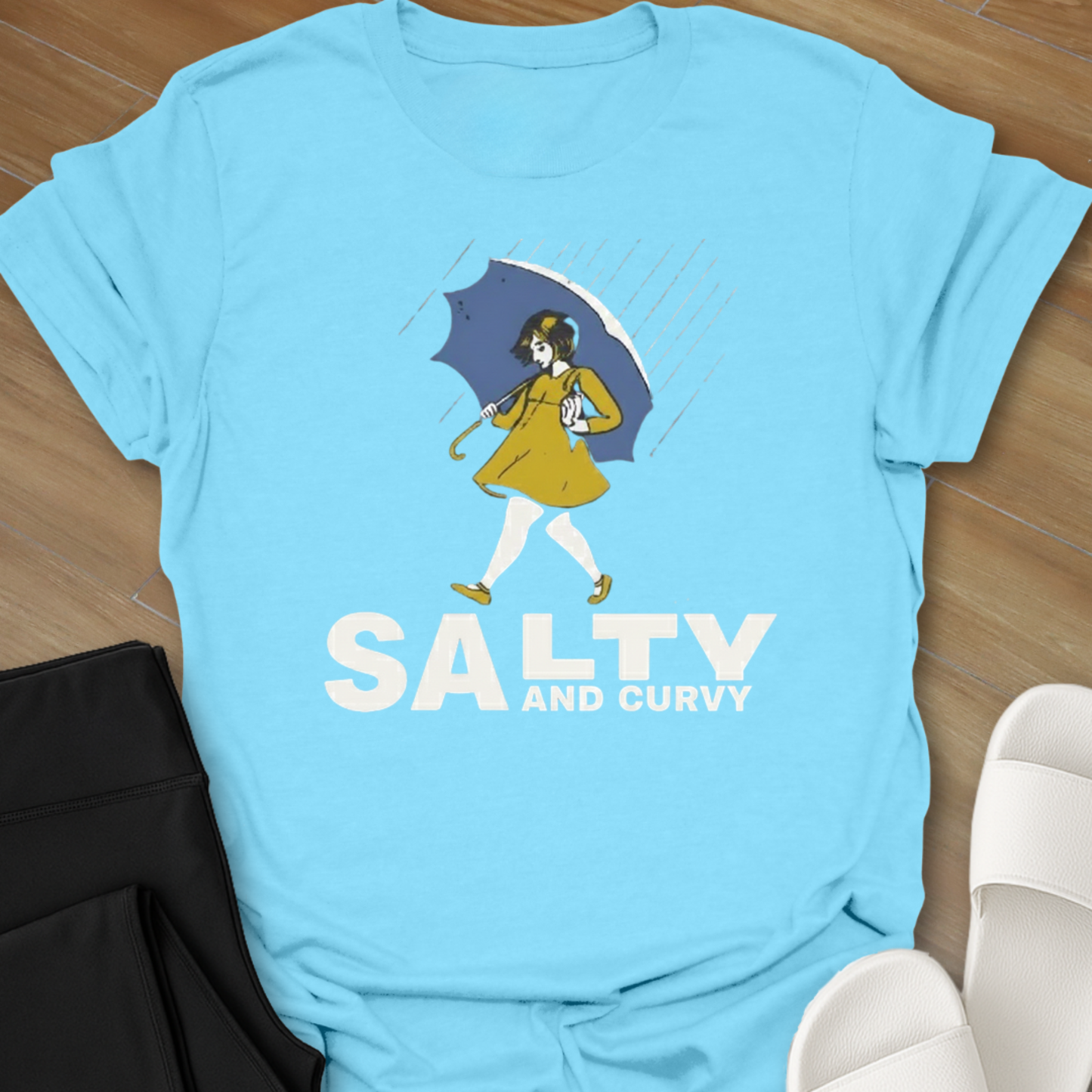 SALTY AND CURVY  T-Shirt