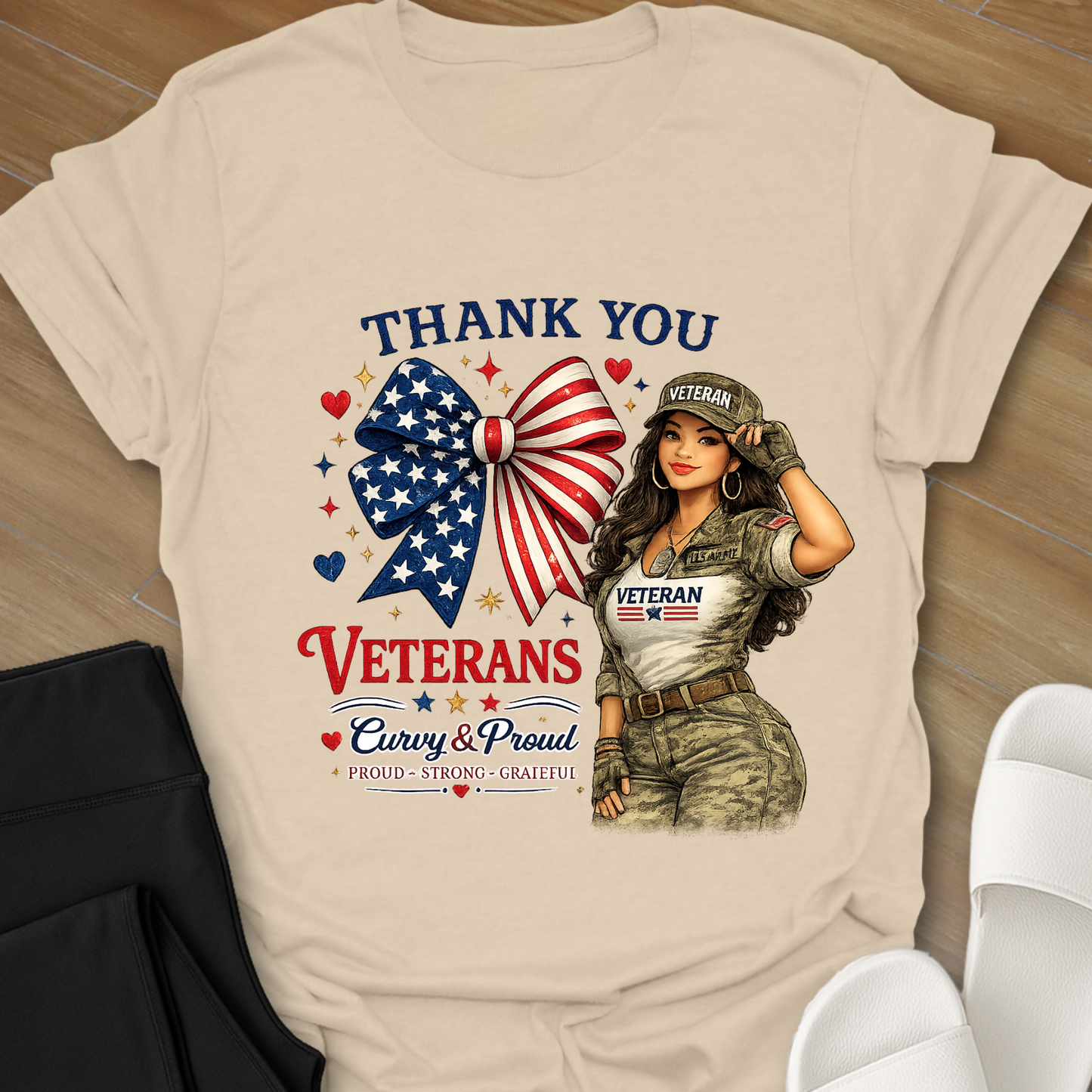 Curvy Girl Vet T-Shirt