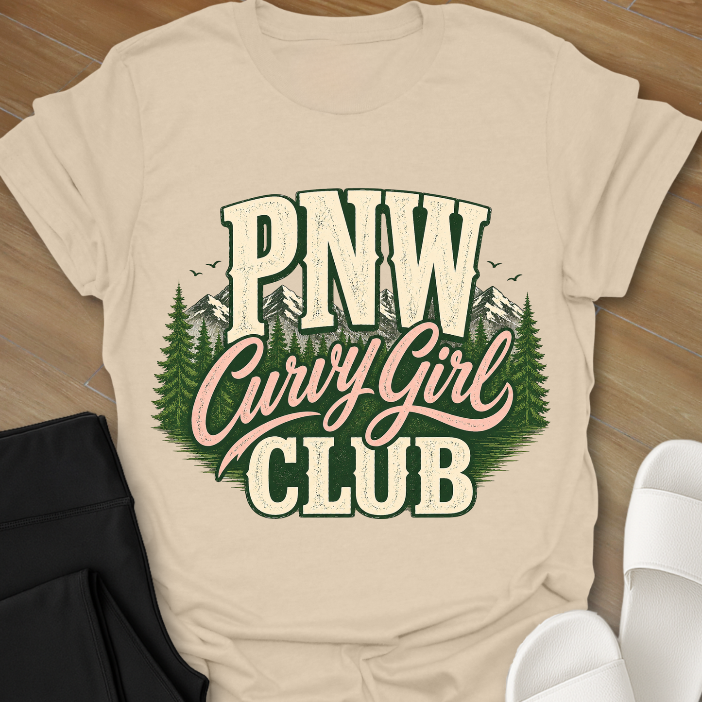 PNW Curvy Girl Club T-Shirt