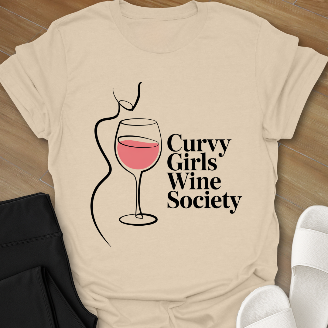 Curvy Girl Wine Society T-Shirt