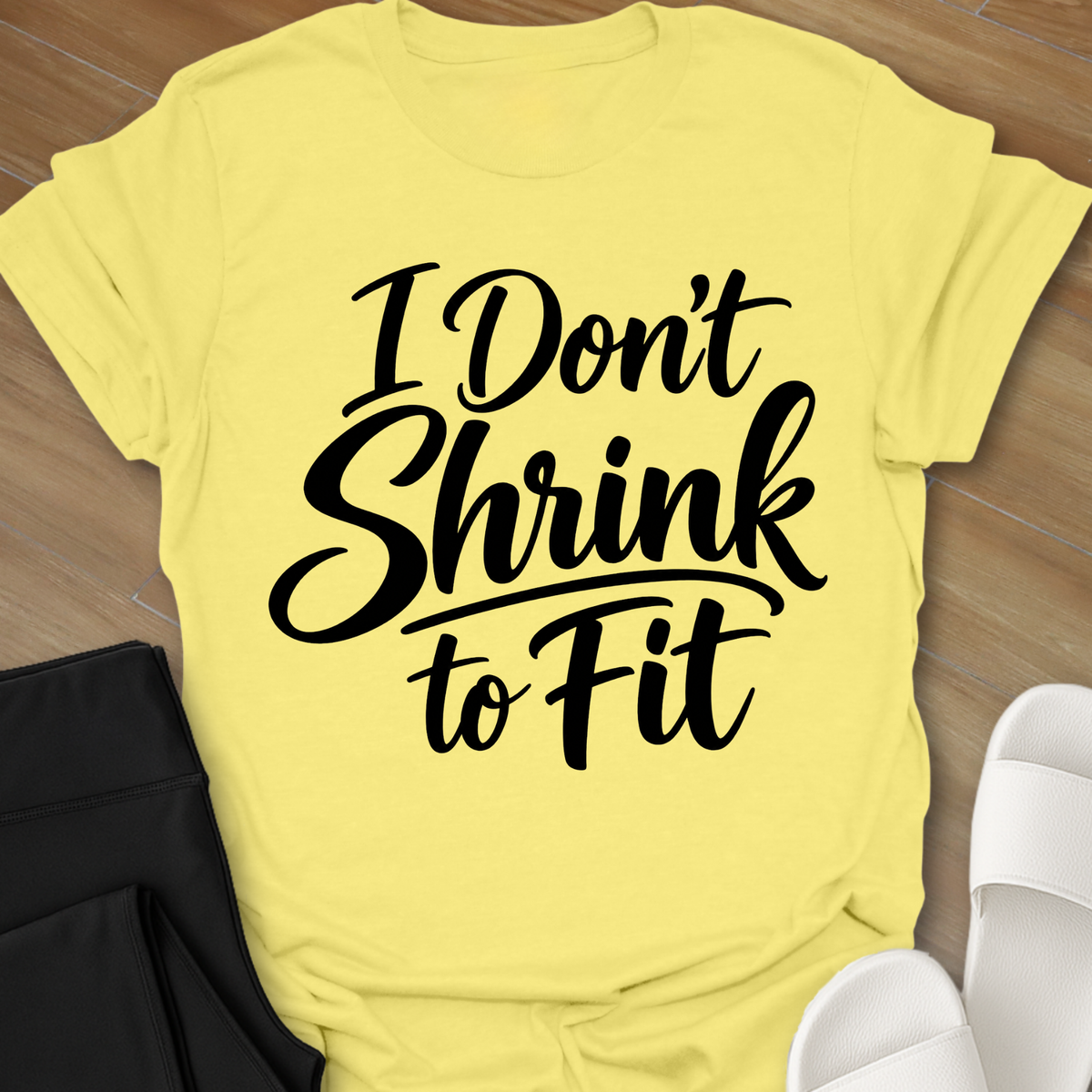 Shrink to Fit T-Shirt