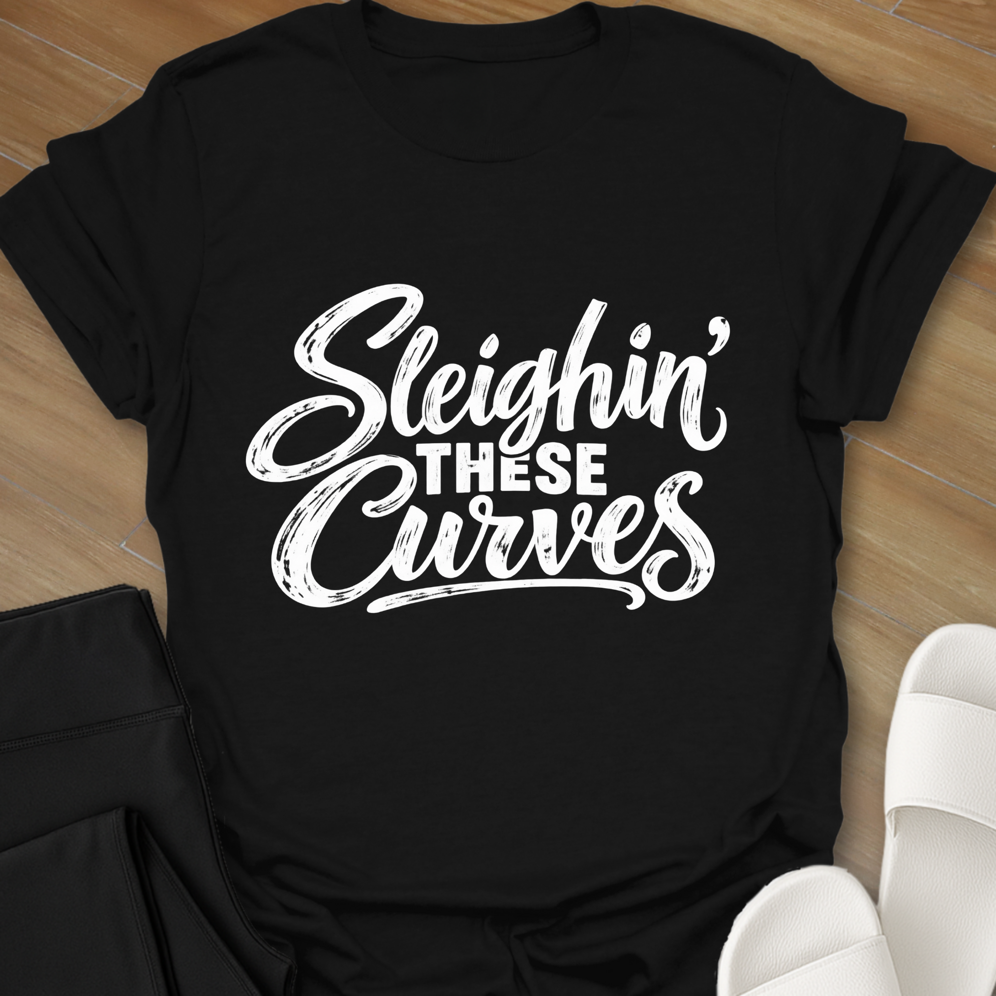 Sleighin' These Curves T-Shirt