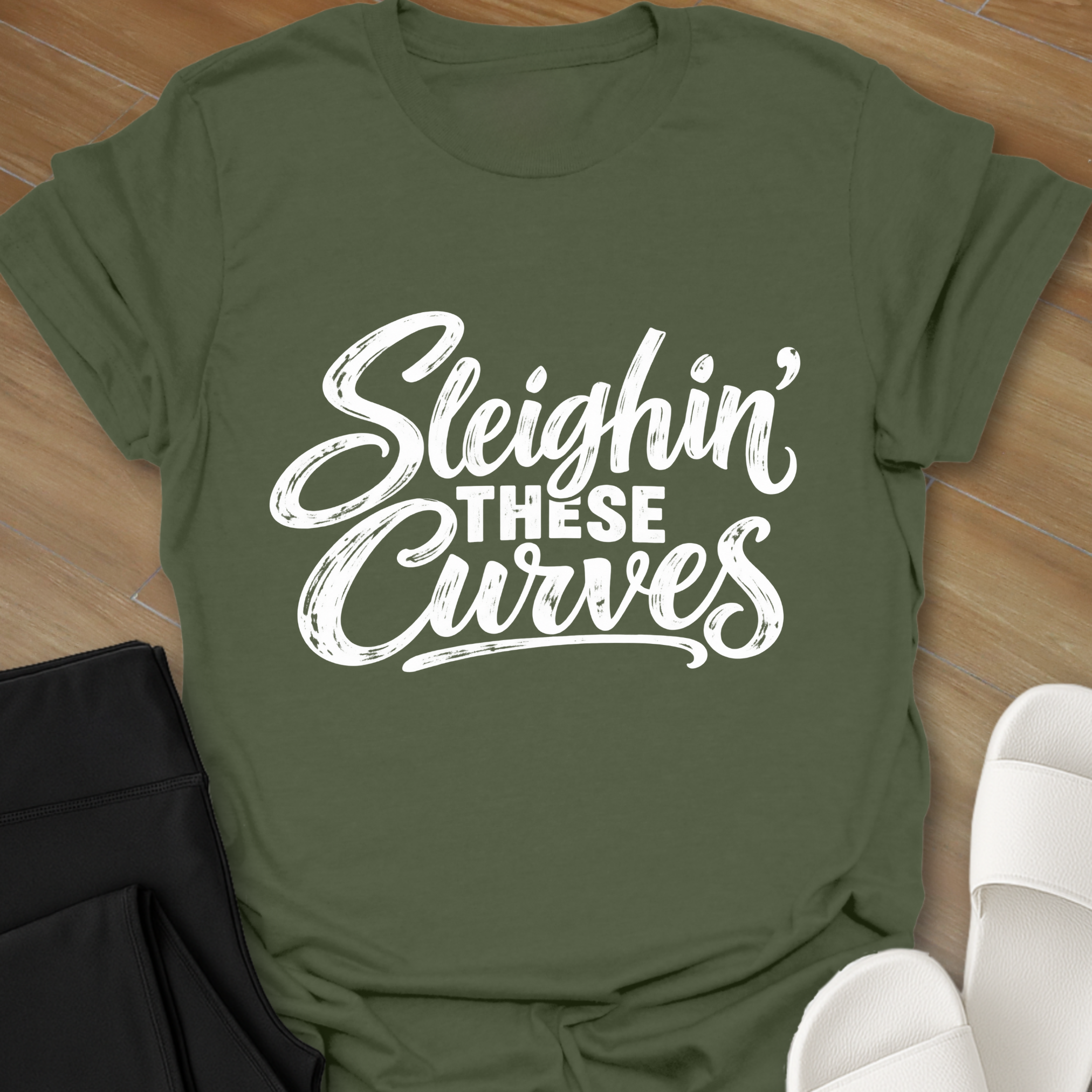 Sleighin' These Curves T-Shirt