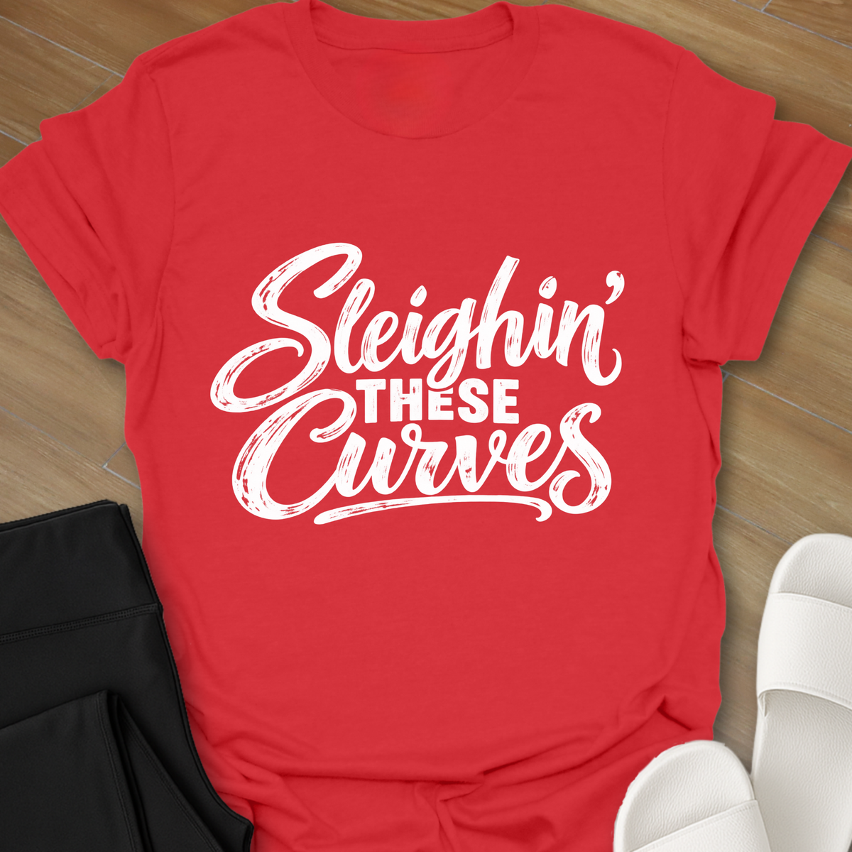 Sleighin' These Curves T-Shirt