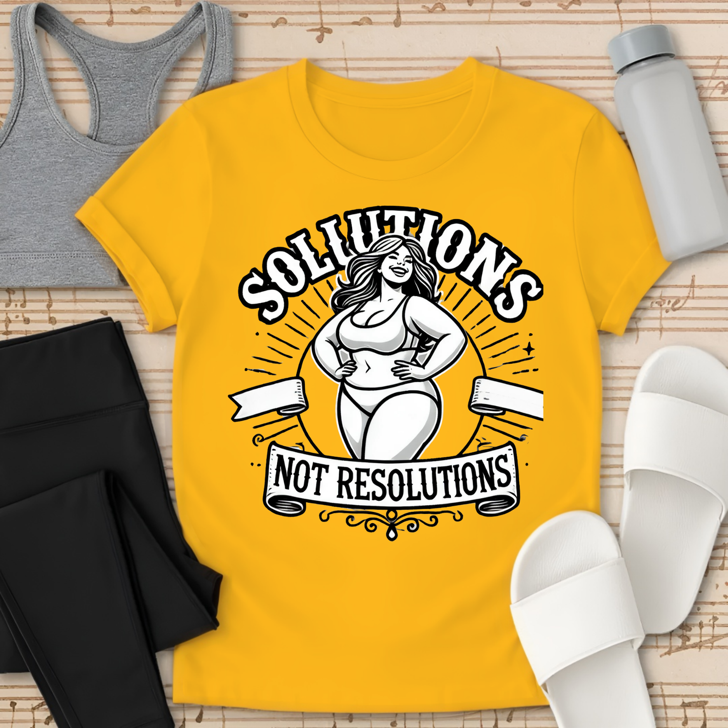 Solutions not Resolutions T-Shirt