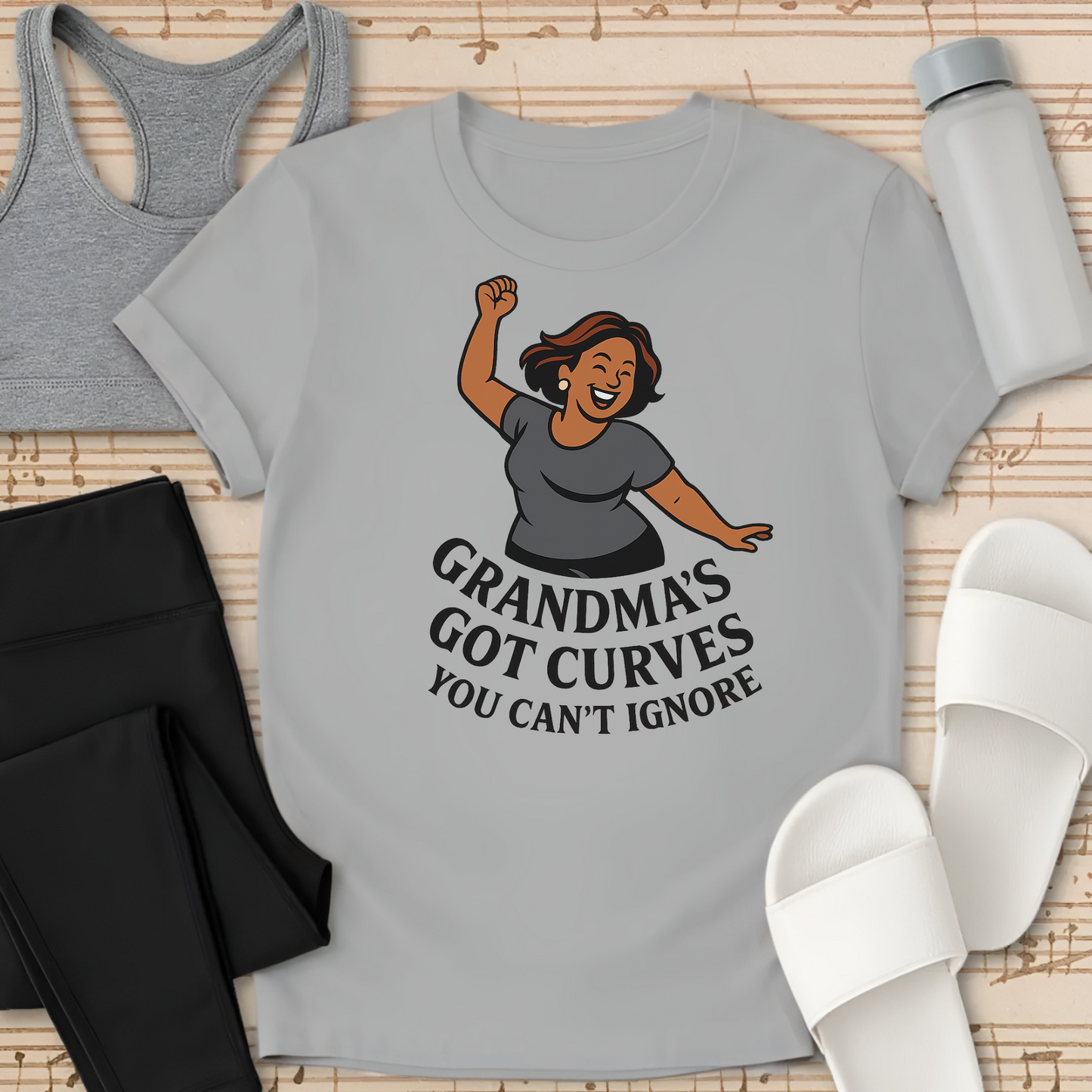 Grandma's Got Curves You Can't Ignore T-Shirt