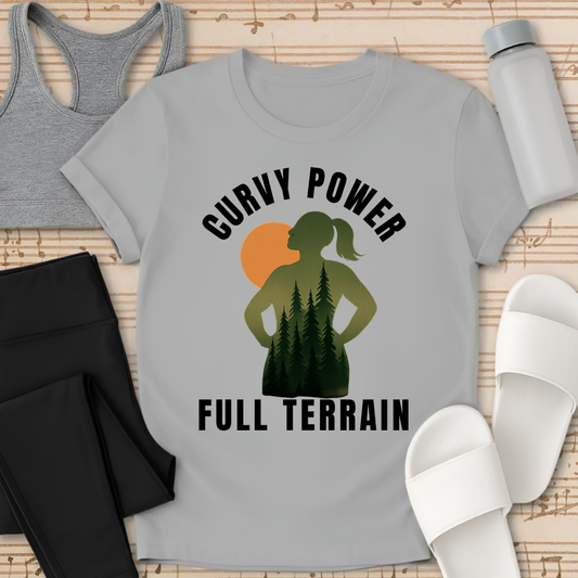 Curvy Girl Full Terrain T-Shirt