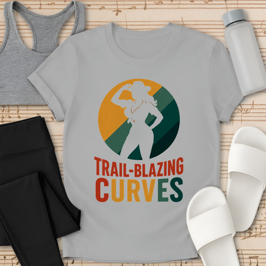 Trail-Blazing Curves T-Shirt