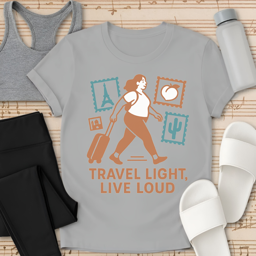 Travel Light Live Loud T-Shirt