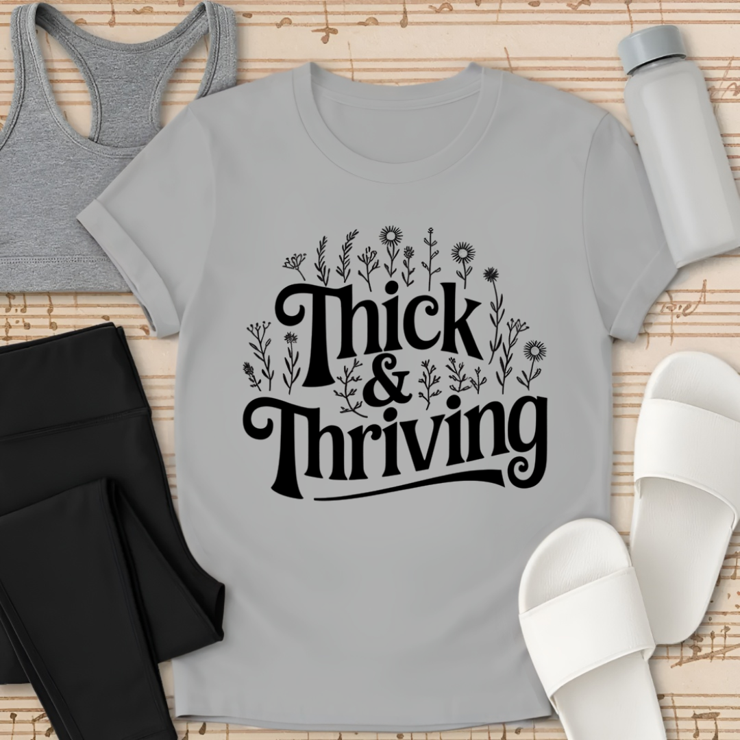 Thick & Thriving Flowers T-Shirt