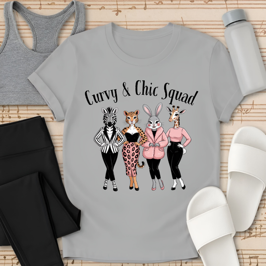 Curvy and Chic Squad T-Shirt
