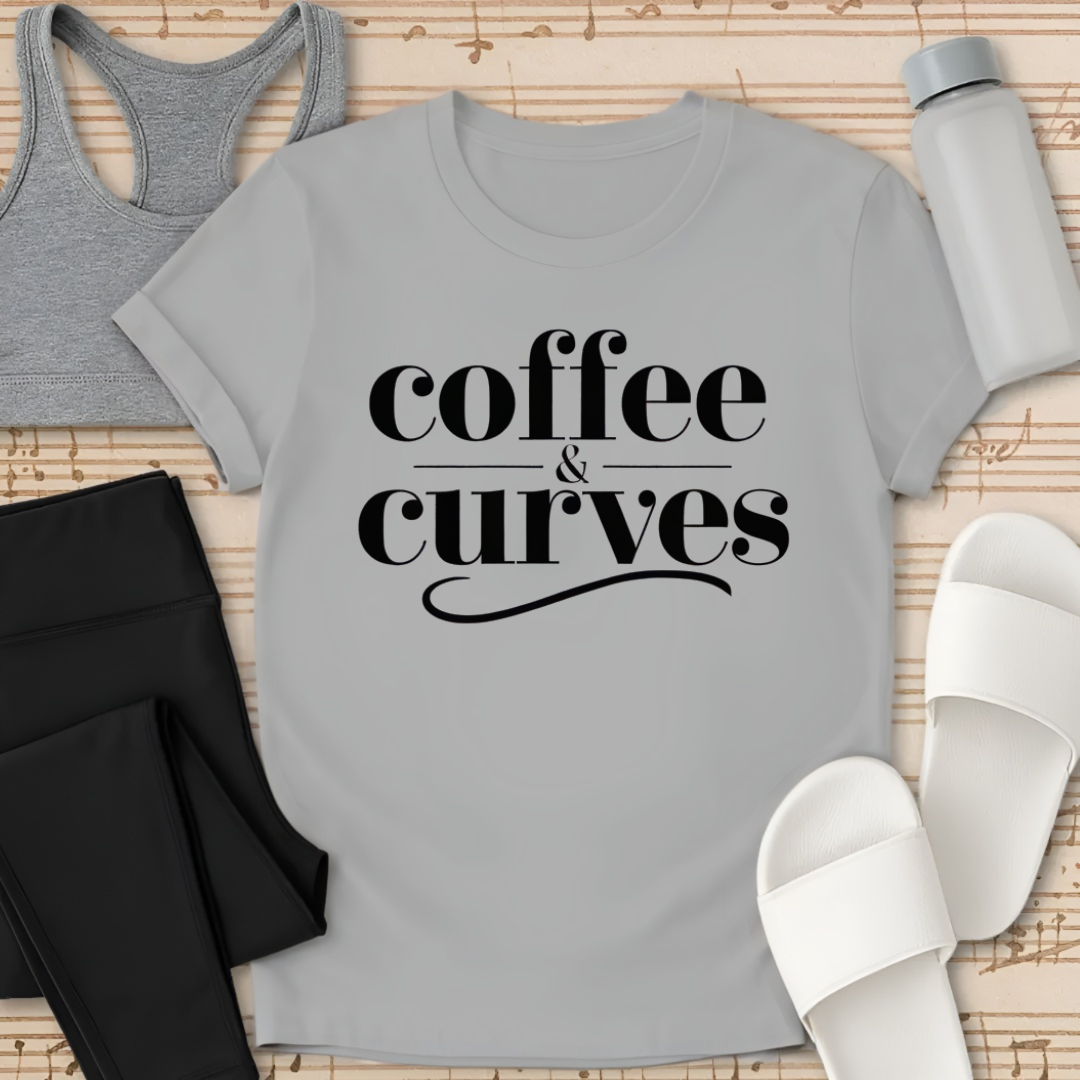 Coffee and Curves T-Shirt