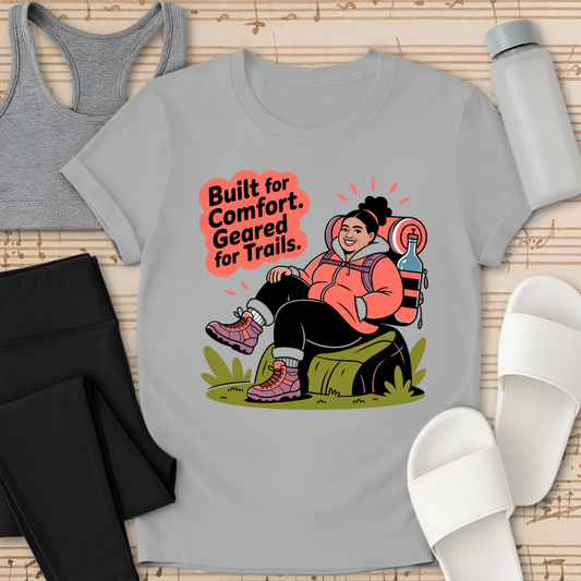 Curvy Girl Comfortable Hiker T-Shirt