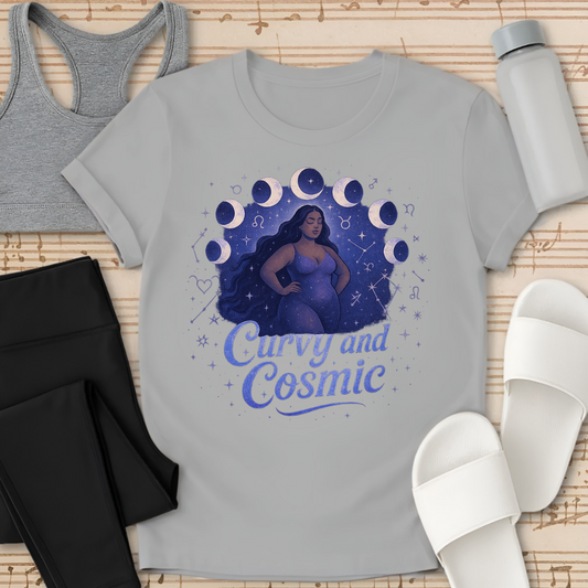 Curvy and Cosmic T-Shirt