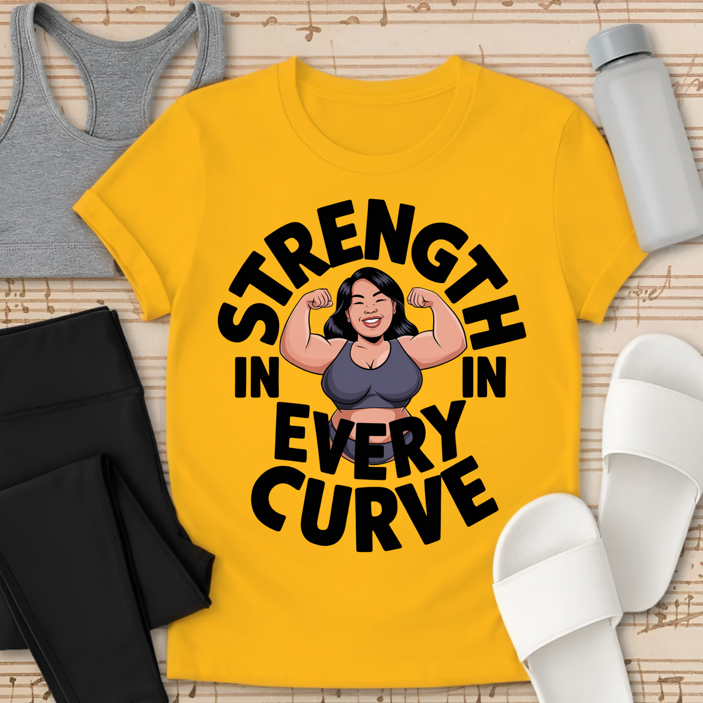Strength In Every Curve T-Shirt