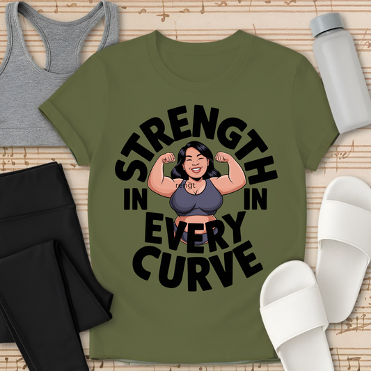 Strength In Every Curve T-Shirt