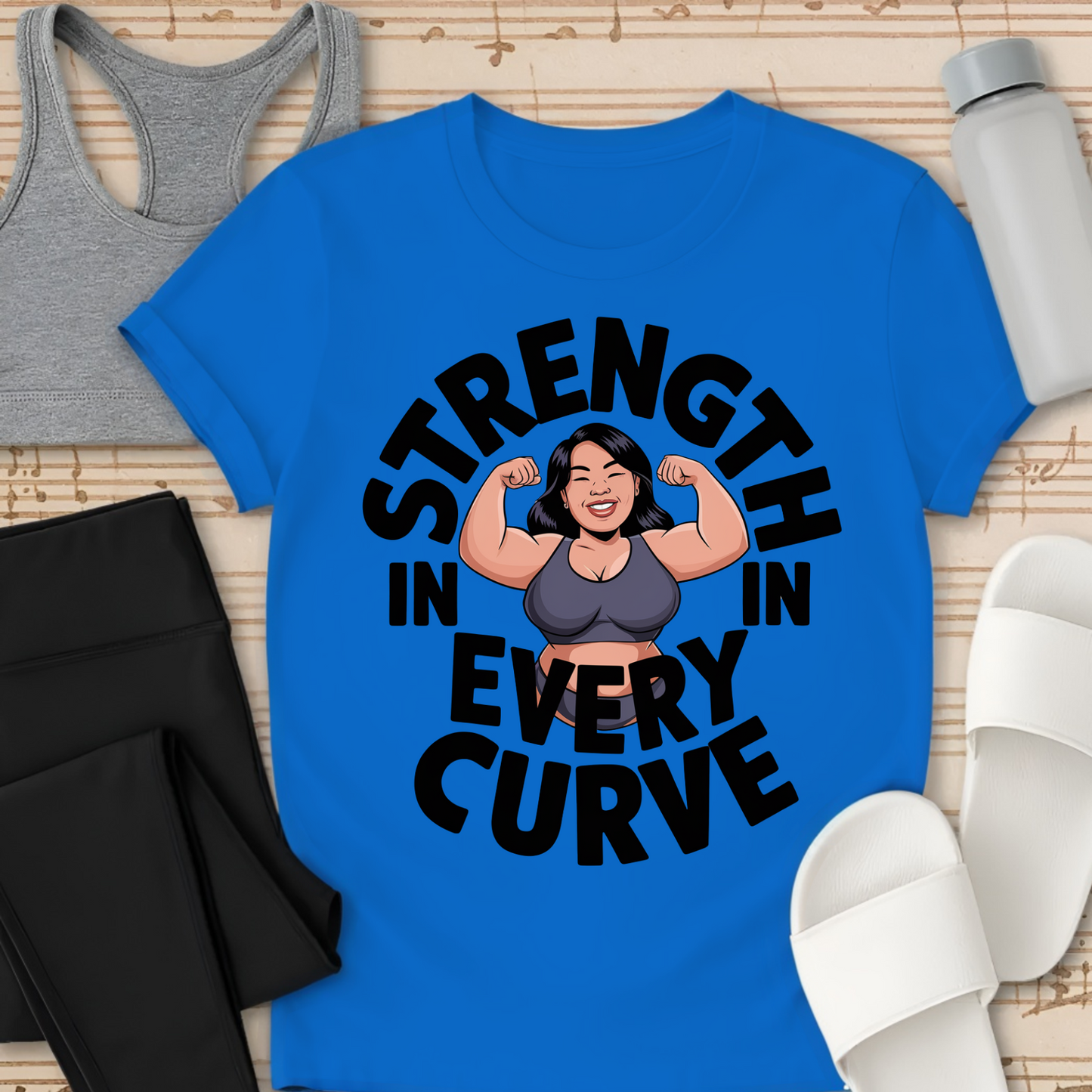 Strength In Every Curve T-Shirt